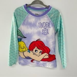Disney Little Mermaid Kids Swim Top